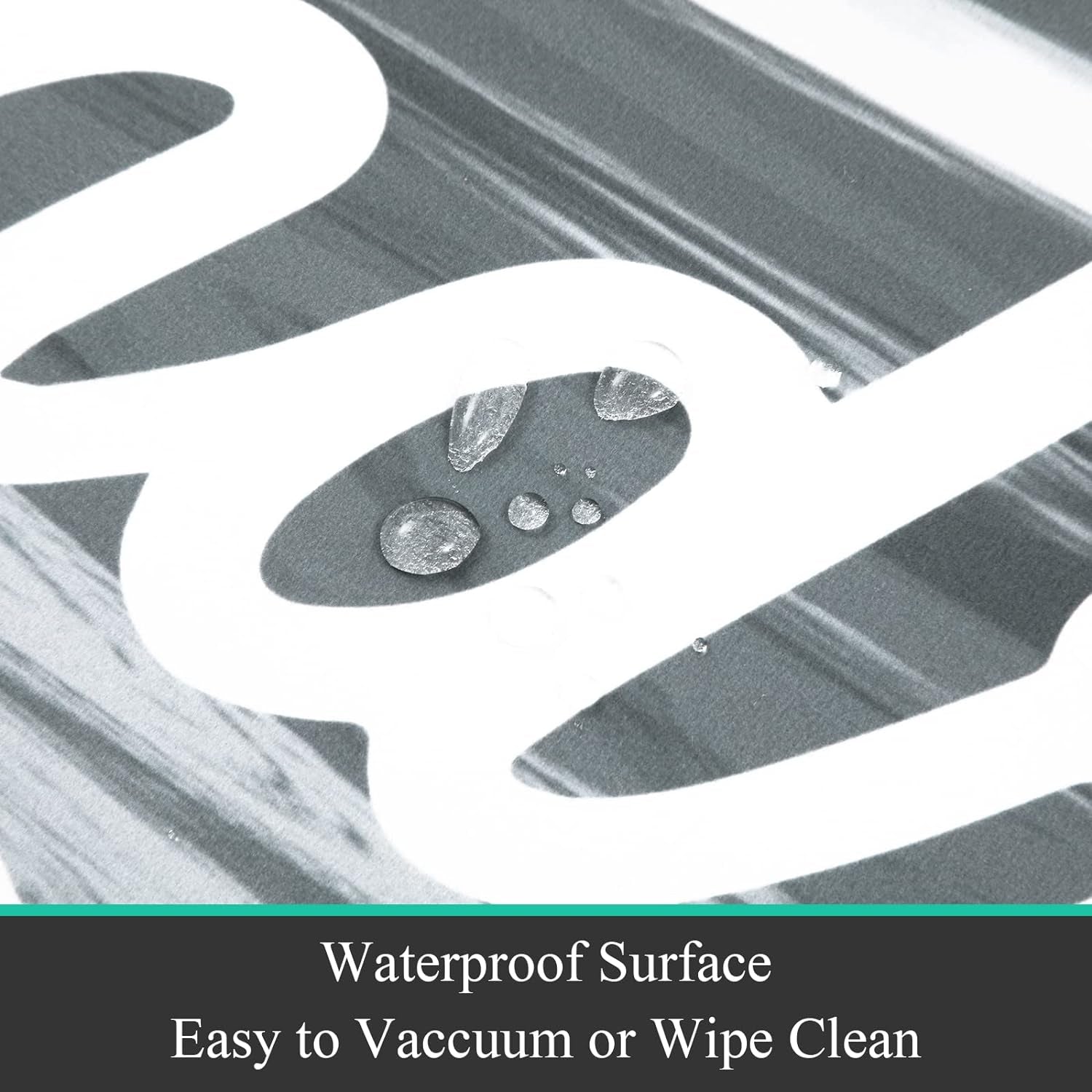 Farmhouse Laundry Room Rug Runner 20"X48" Rubber Non Slip Kitchen Mats for Floor Waterproof Laundry Area Rug Washable Floor Carpet Runner for Entryway Bathroom Hallway Mudroom